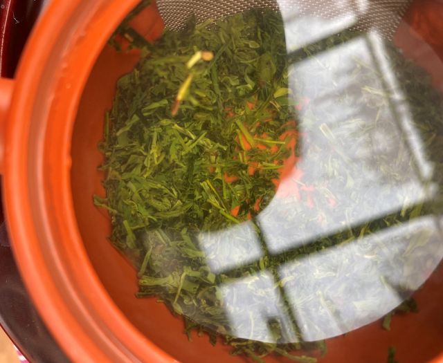 急須に入れたお茶
