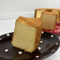 腸活中のおやつに♪シュワッととろける「米粉シフォンケーキ」レシピ