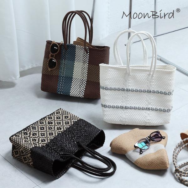 MoonBird（ムーンバード）の手編みのメルカドバッグ