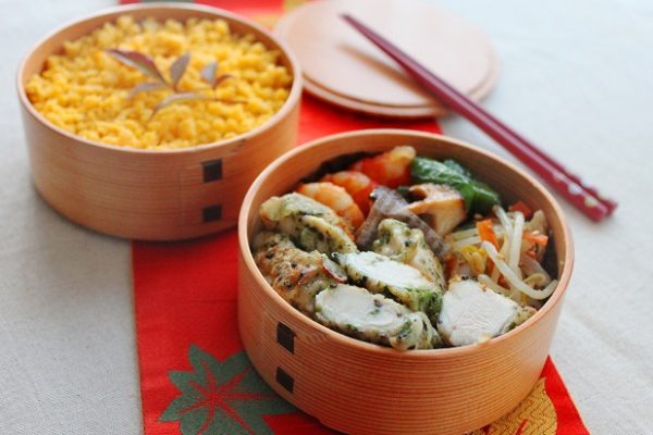 鶏ささみのごま磯部揚げ