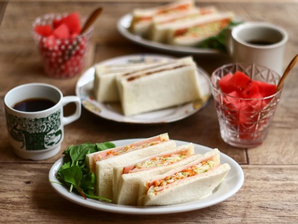 コールスロー＆ハムサンド