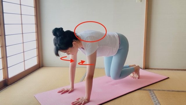 脇腹・ウェストに効かせるピラティスNG例