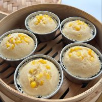 混ぜるだけで簡単！米粉で作る「とうもろこしのふんわり蒸しパン」