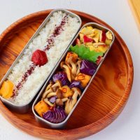 秋のお弁当に！「厚揚げとなすの照り焼き」「おいもバター卵」2品弁当