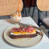 【渋谷】生ハム＆オレンジの爽やかオープンサンド@Lilium&coffee【vol.645】