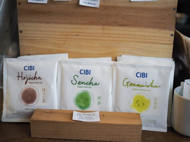 CIBI Tokyo Storeの日本茶ティーバッグ