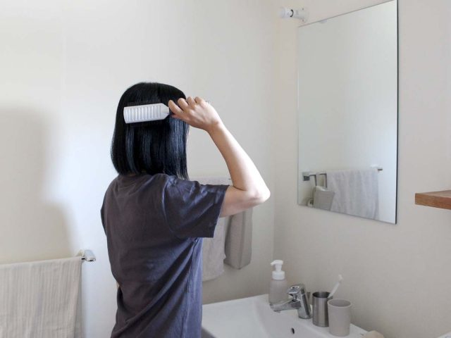 ヘアケア 朝