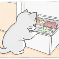【四コマ漫画】vol.219｜ひと粒のつもりが…！冷えた「マスカット」の誘惑