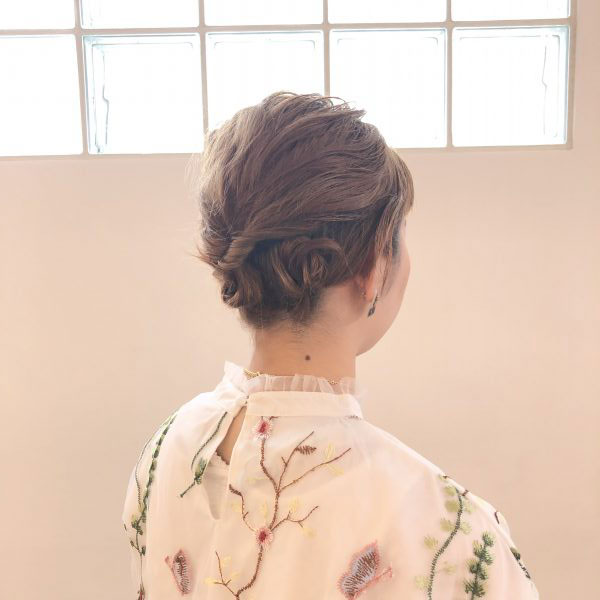 「逆リンパ」ヘアアレンジ