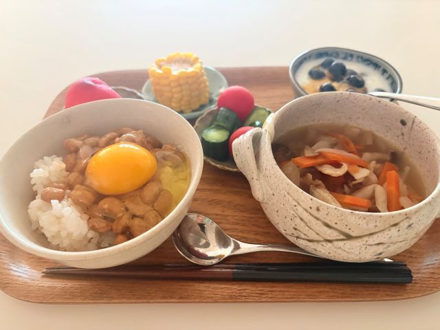 和食の朝ごはん