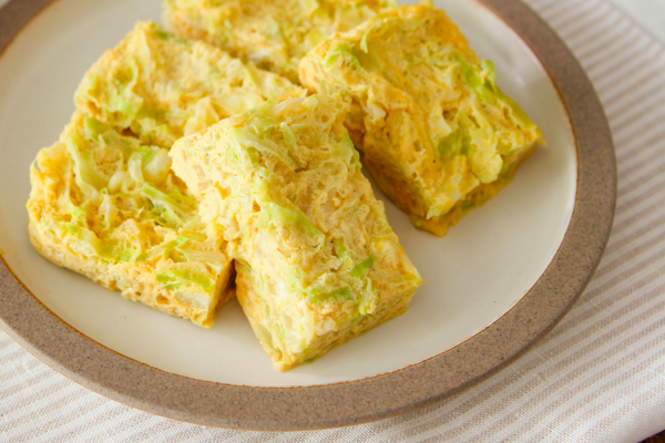 レンジ卵焼き