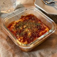 ひき肉なし！豆腐と卵で丸めない「スコップハンバーグ風」