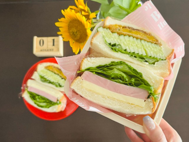 サンドイッチのお弁当