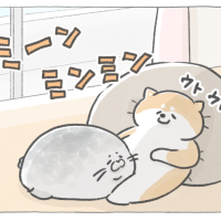 【四コマ漫画】vol.217｜夏の風物詩！うたた寝していたら…。