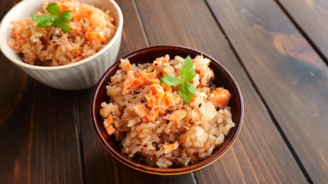 鮭バター醤油ご飯