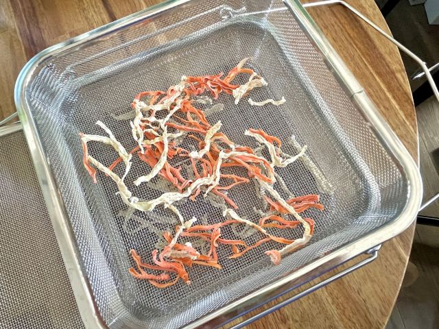 切り干し大根とにんじん