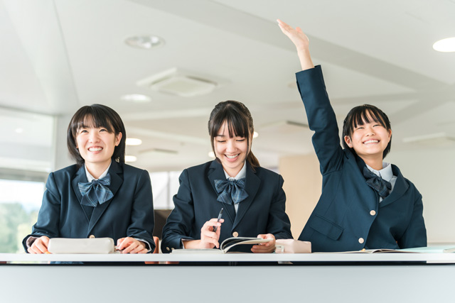 授業中 学生