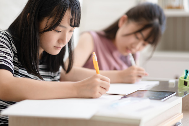 授業中 勉強中