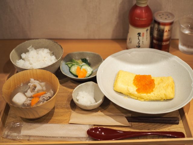 いくらだし巻き定食