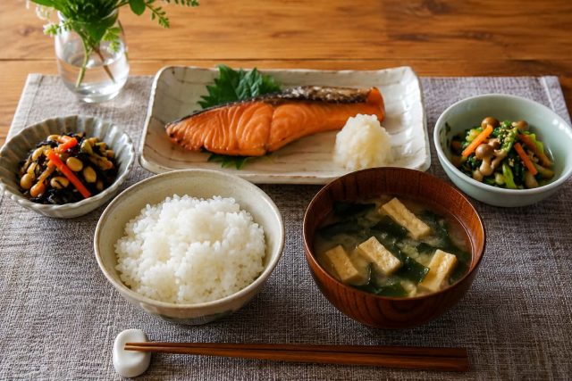 和食の朝ごはん