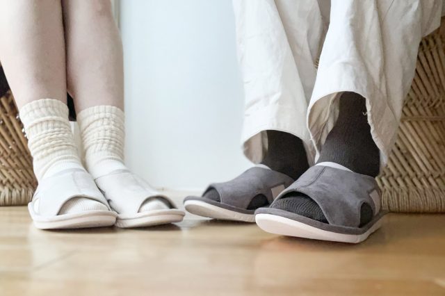 fit it BASICの「足裏アーチを支える フィットするスリッパ」