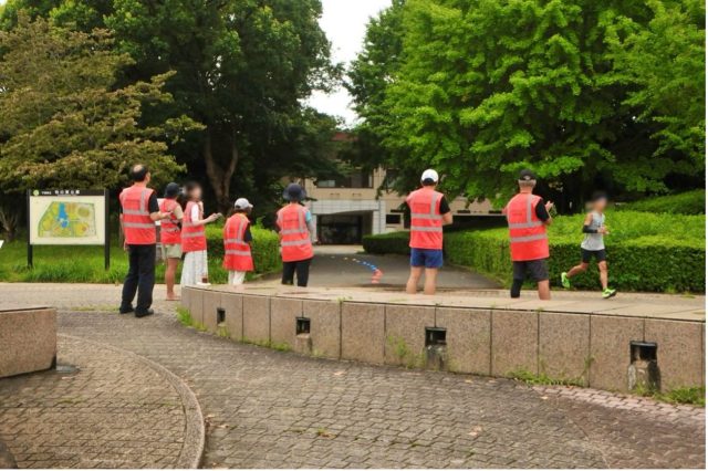 parkrunの集合写真