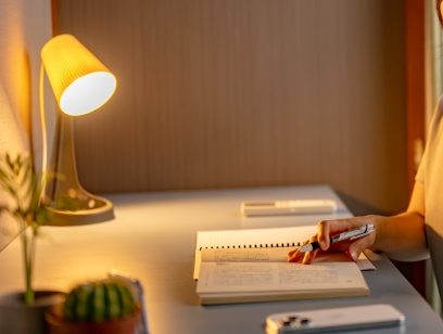 手帳を書く