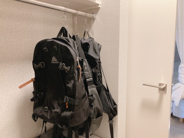 バックの片付け