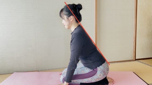 「背中」引き締めピラティス