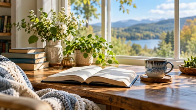 朝の読書時間のイメージ