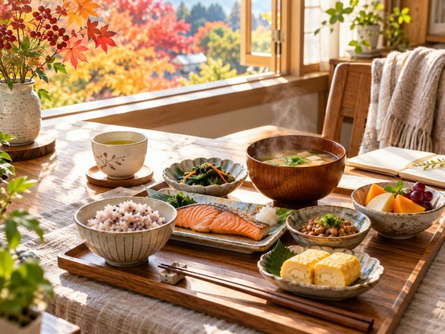 栄養バランスを意識した朝ごはんのイメージ