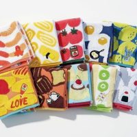 食べ物柄10種がかわいすぎる！選ぶのが楽しい「今治タオルハンカチ」【3枚以上で送料無料】