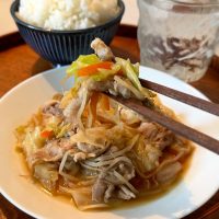 野菜高騰を乗り切る！カット野菜で作る「レンジで中華炒め風」